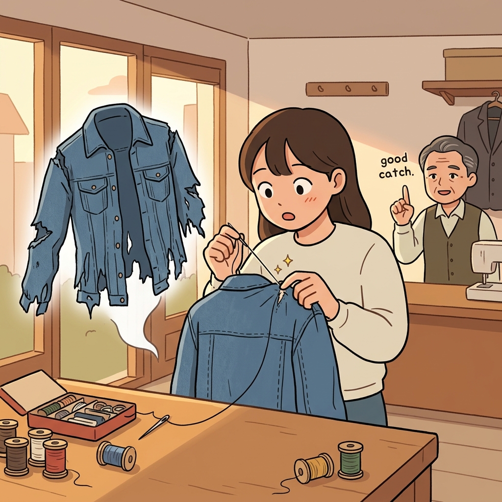 a stitch in time concept