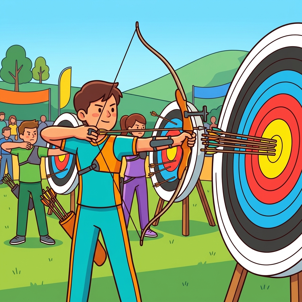 Perfect bullseye precision