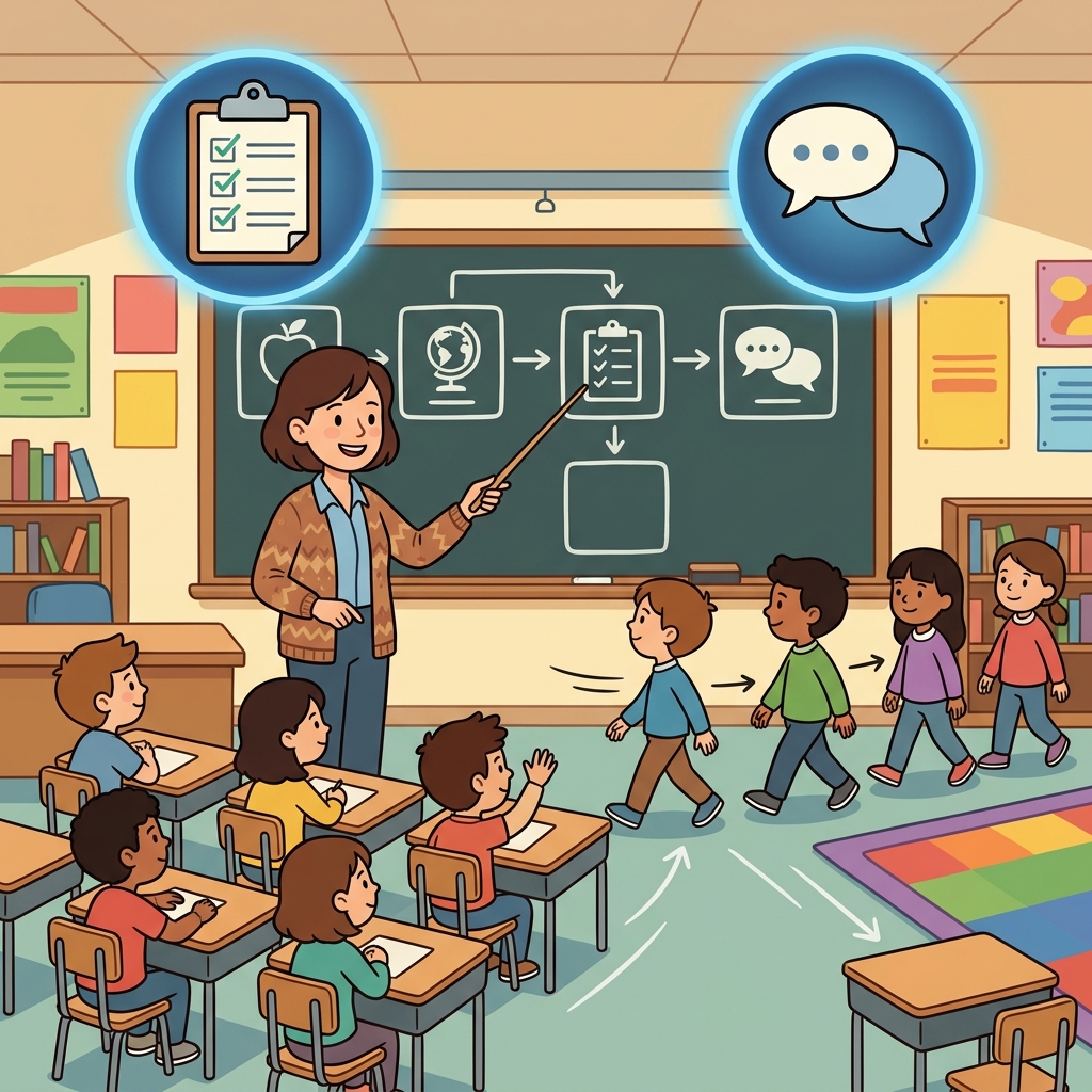 The class agenda helped everyone stay organized. (AGENDA = A PLAN FOR DISCUSSION)