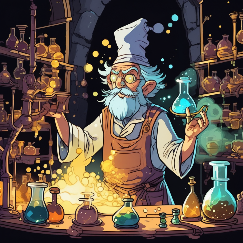 alchemy mnemonic english