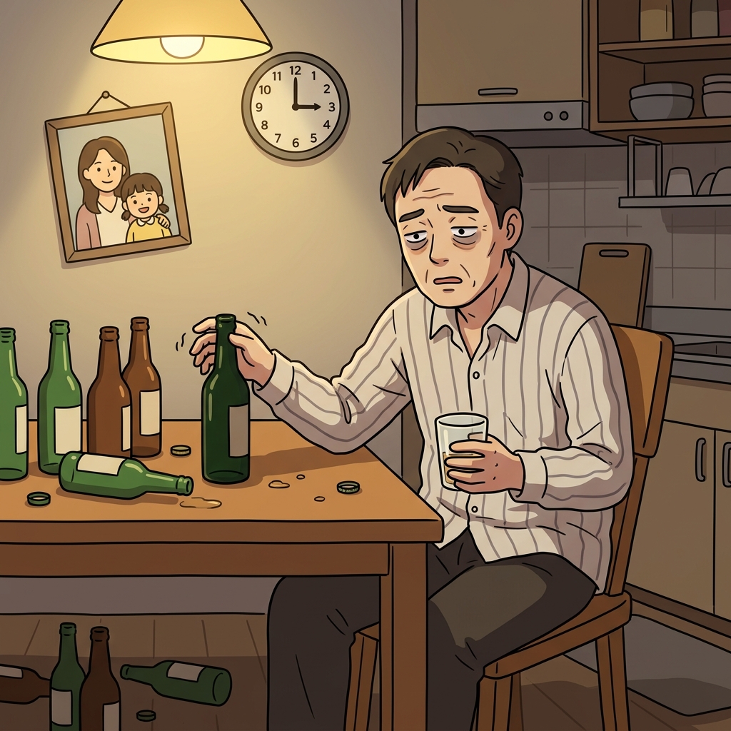 alcoholic concept
