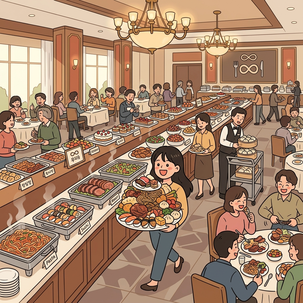 all-you-can-eat concept
