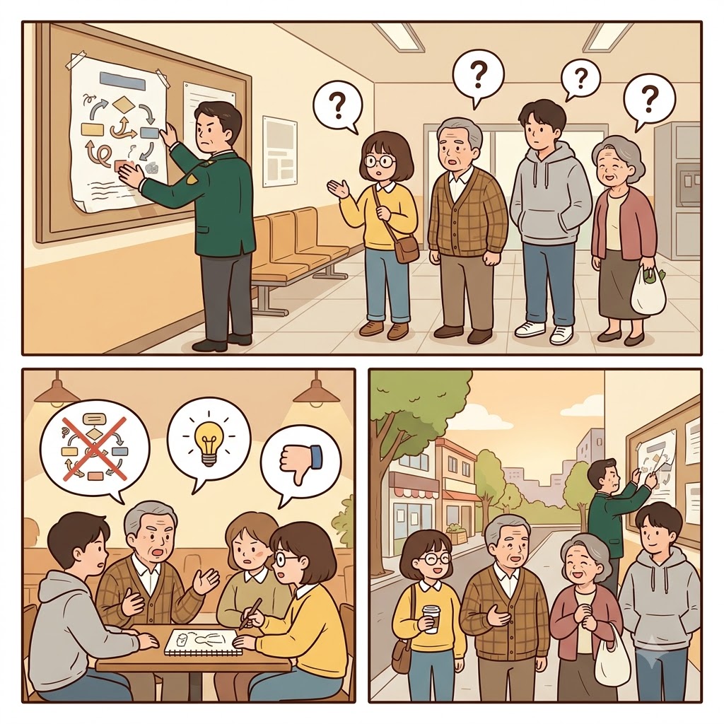 그 규칙은 자의적으로(arbitrarily) 적용되었을 뿐 꼭 필요한 것은(necessarily) 아니었고, 사람들은 다시 평범한(ordinarily) 일상으로 돌아갔다.