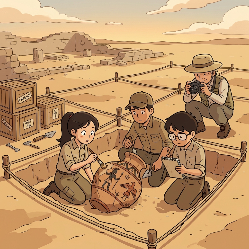 archaeology concept