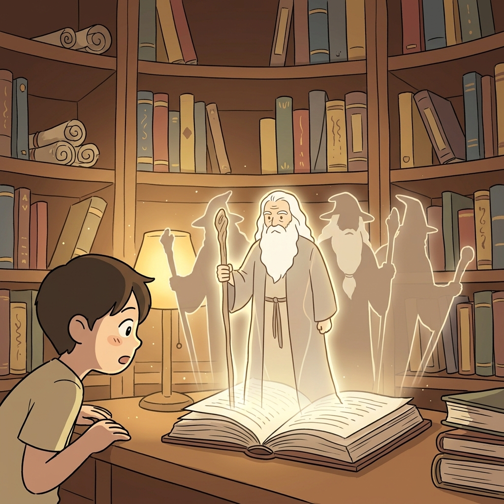 The wise old mentor is a classic archetype in hero stories.