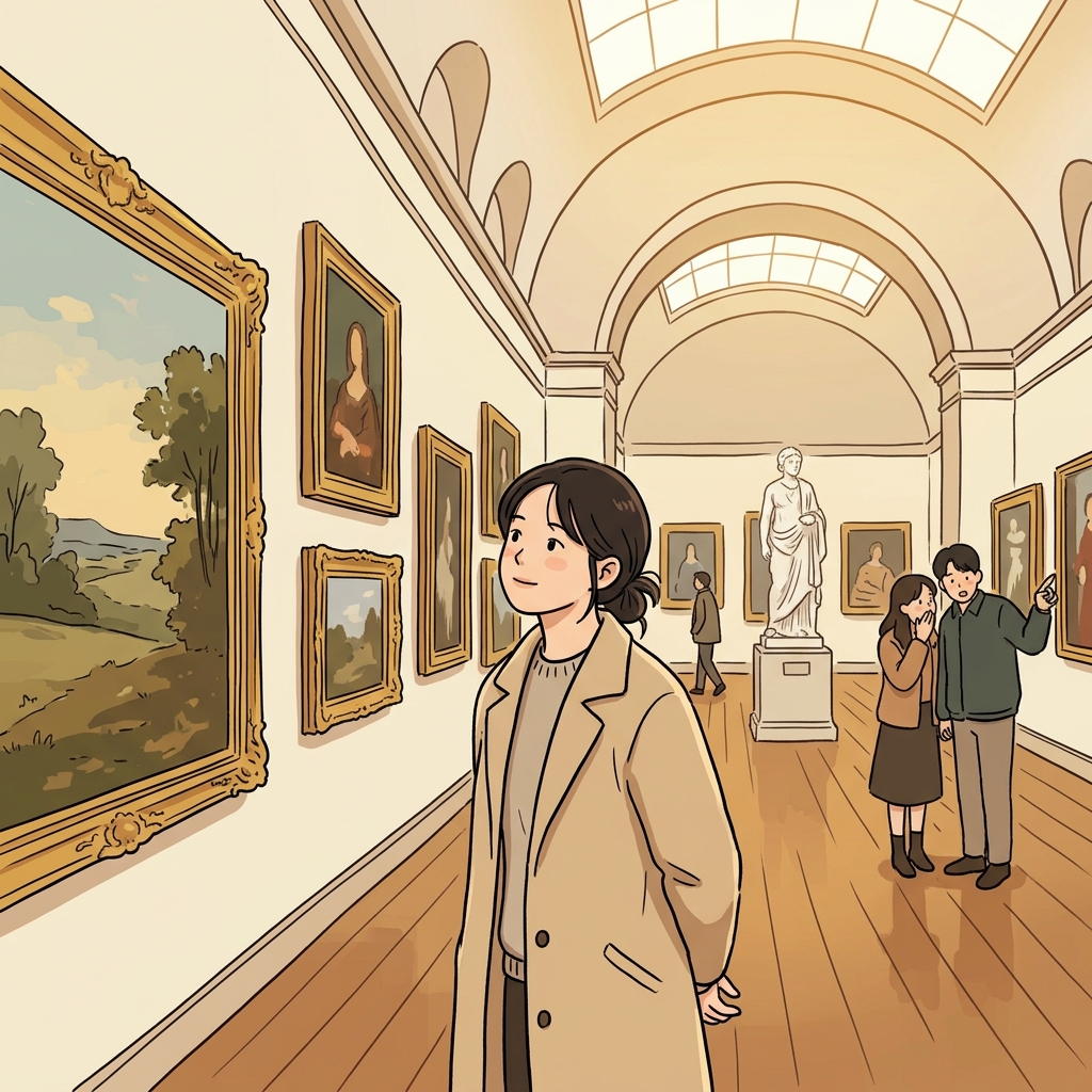 art museum concept
