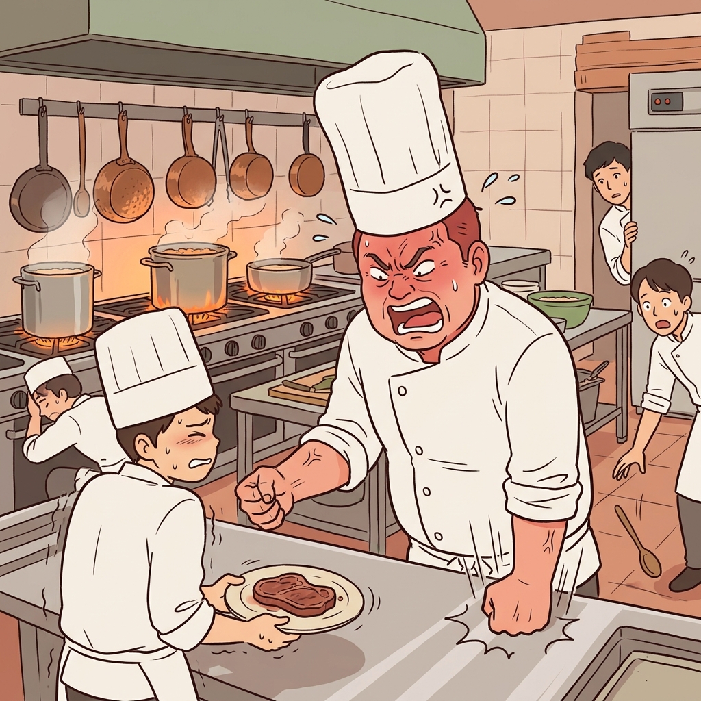 bad-tempered concept