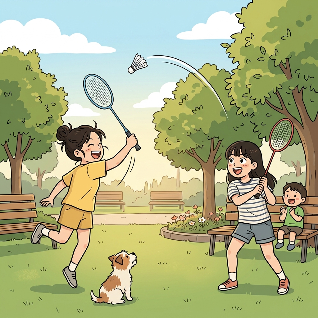 badminton concept