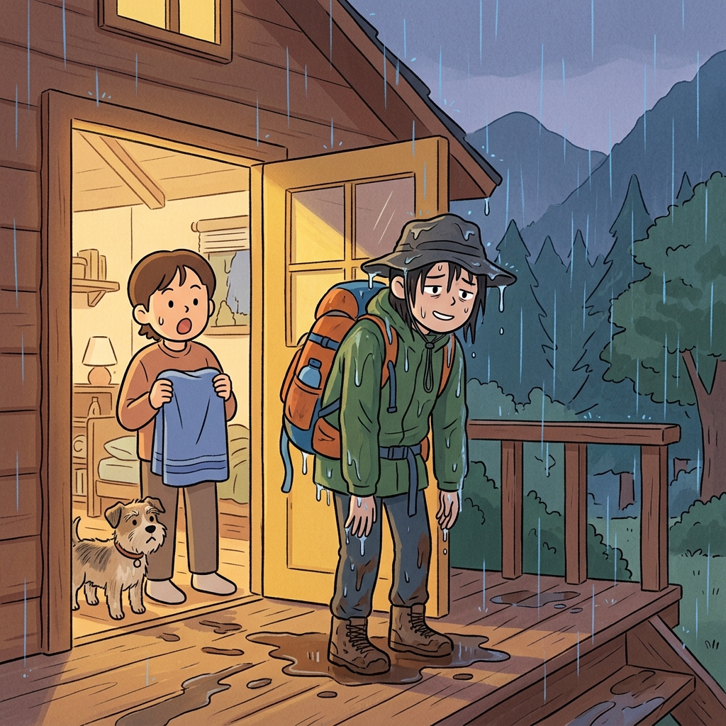 bedraggled concept