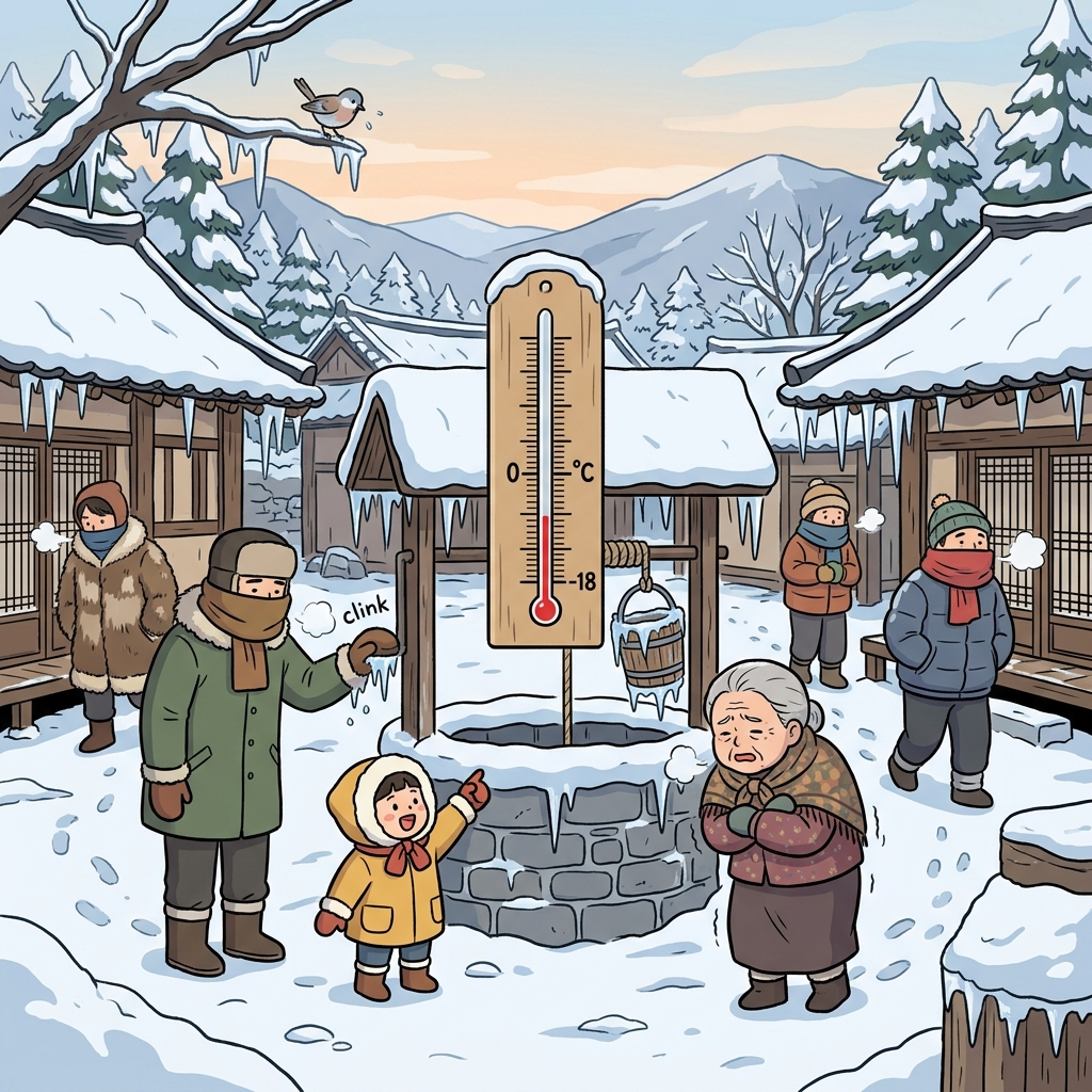 below zero concept