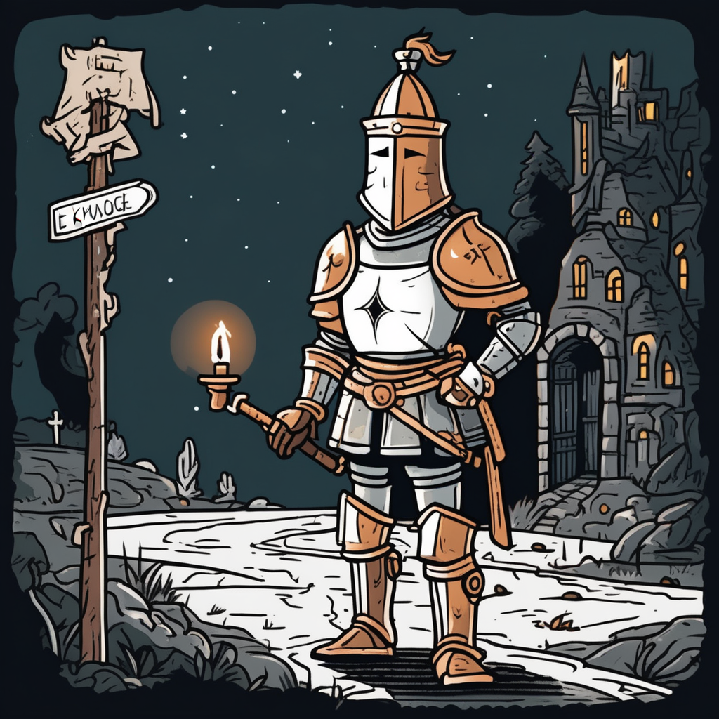 benighted mnemonic english