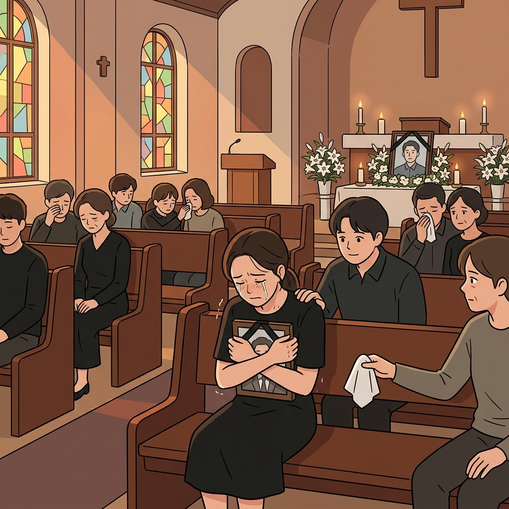 bereaved concept