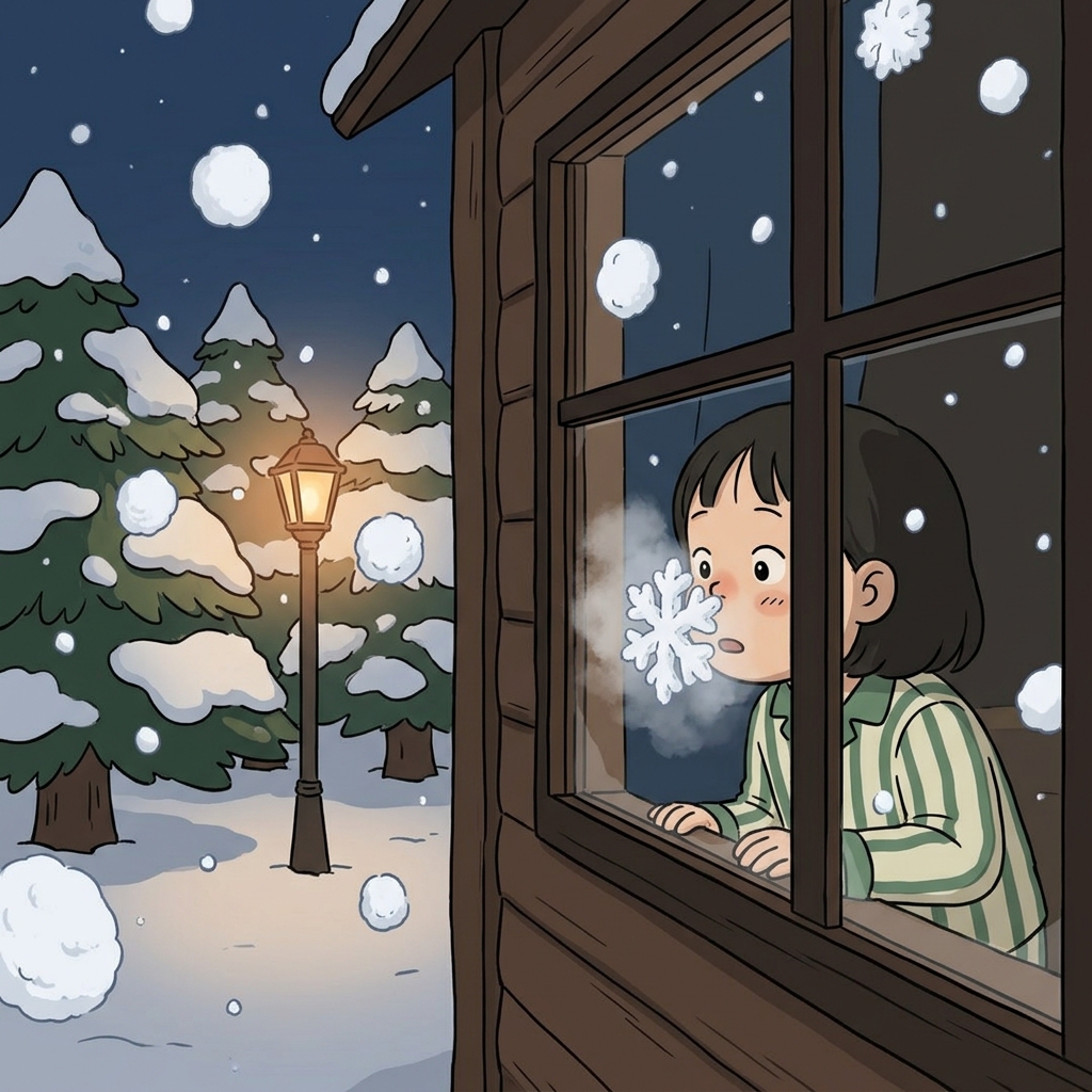 big snowflakes concept