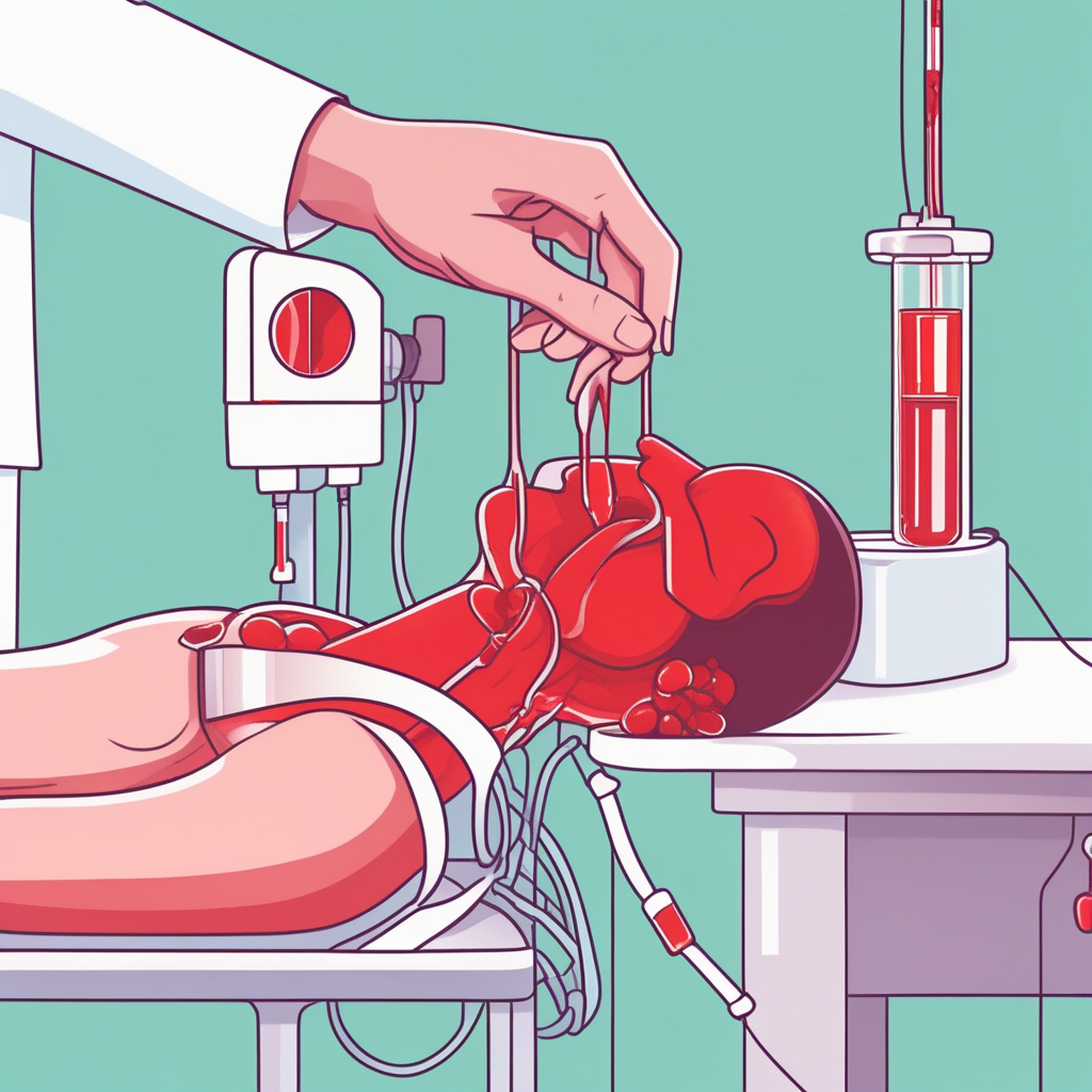 blood transfusion concept