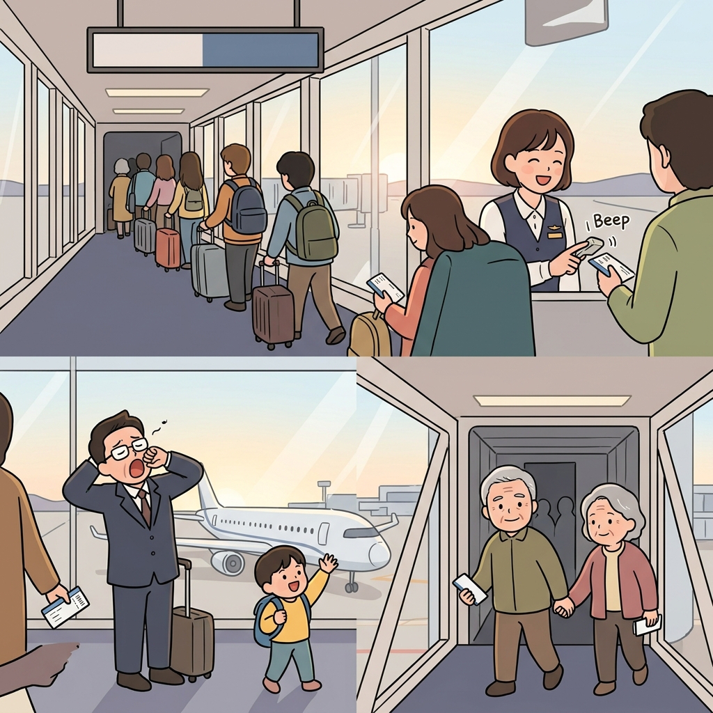 boarding concept
