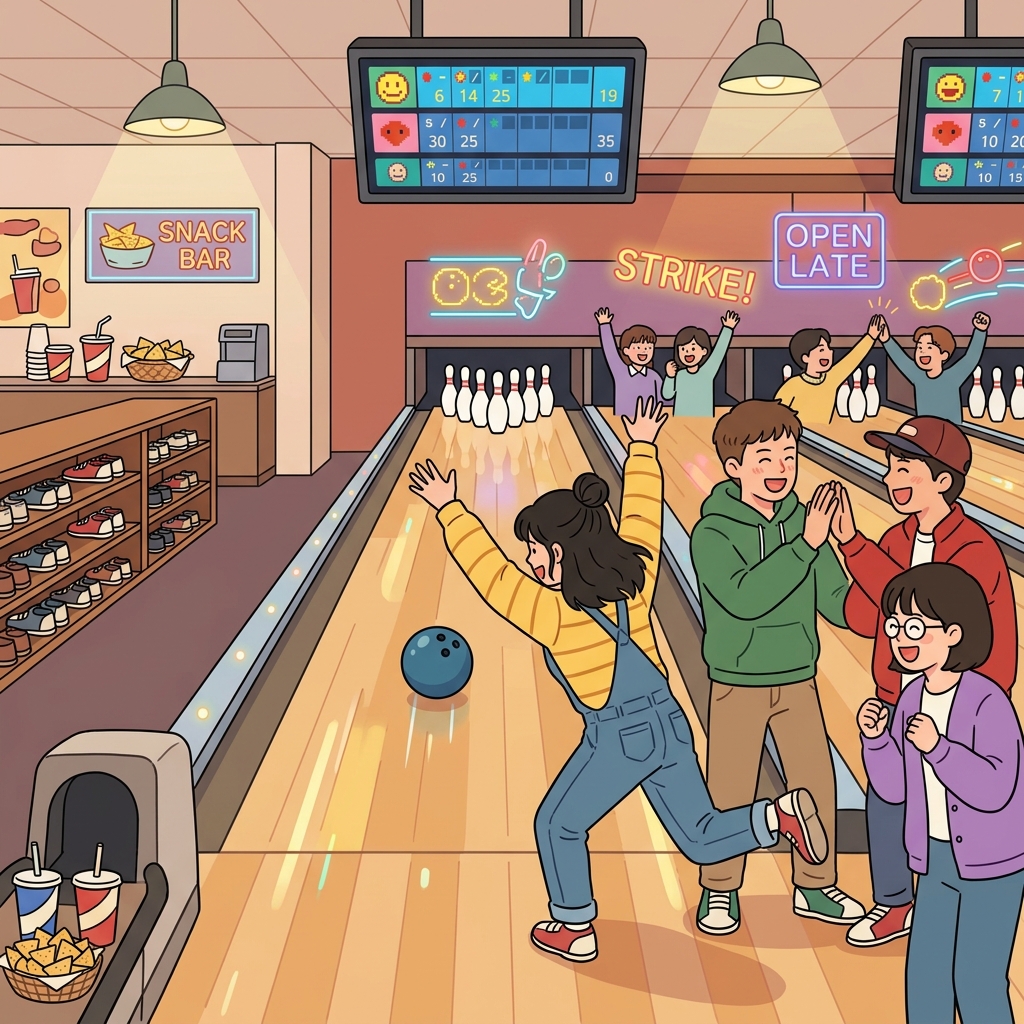 bowling alley concept