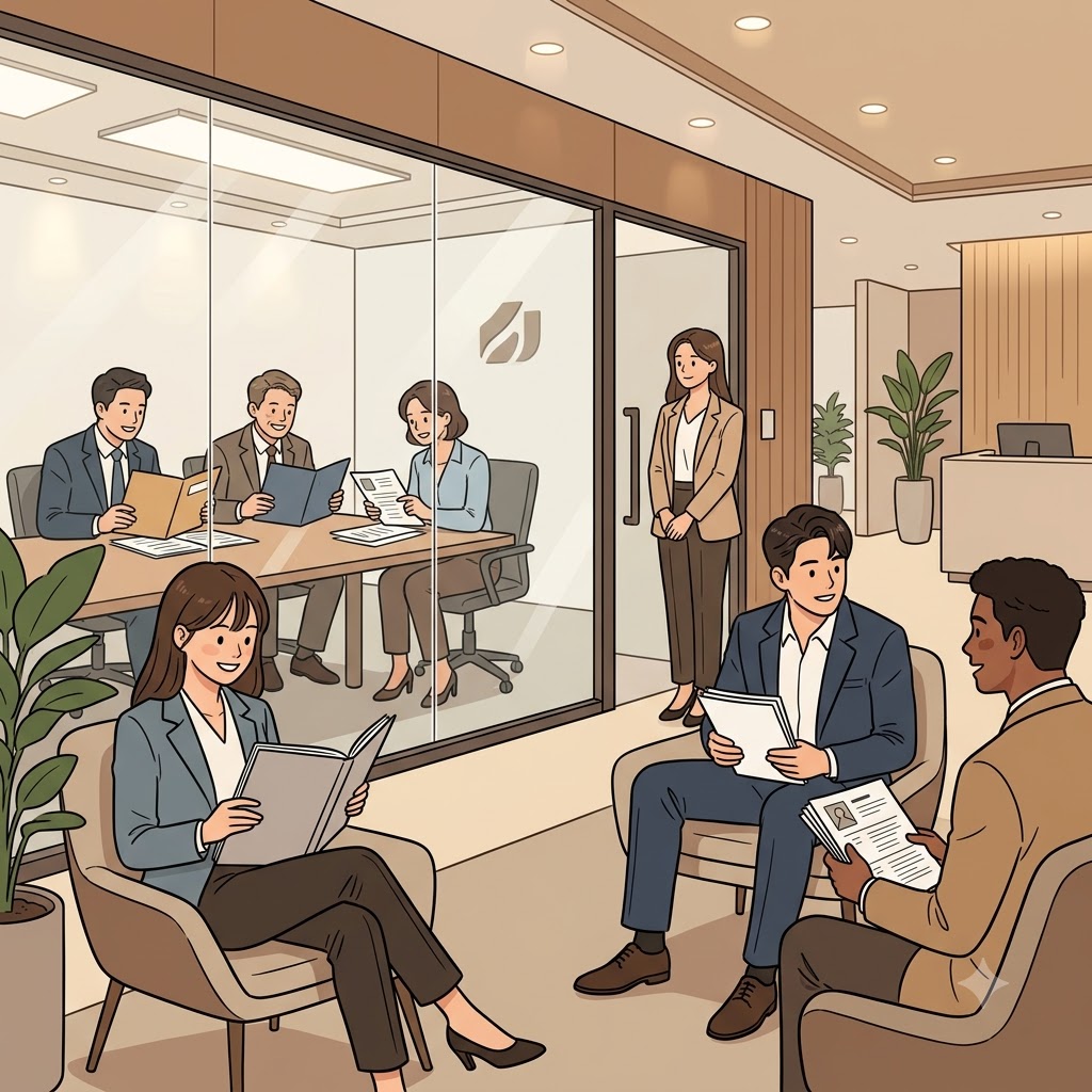 Only candidates of the highest caliber were invited to the final interview.
