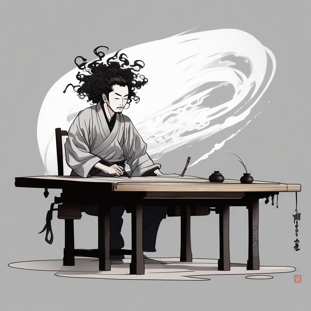 calligraphy mnemonic