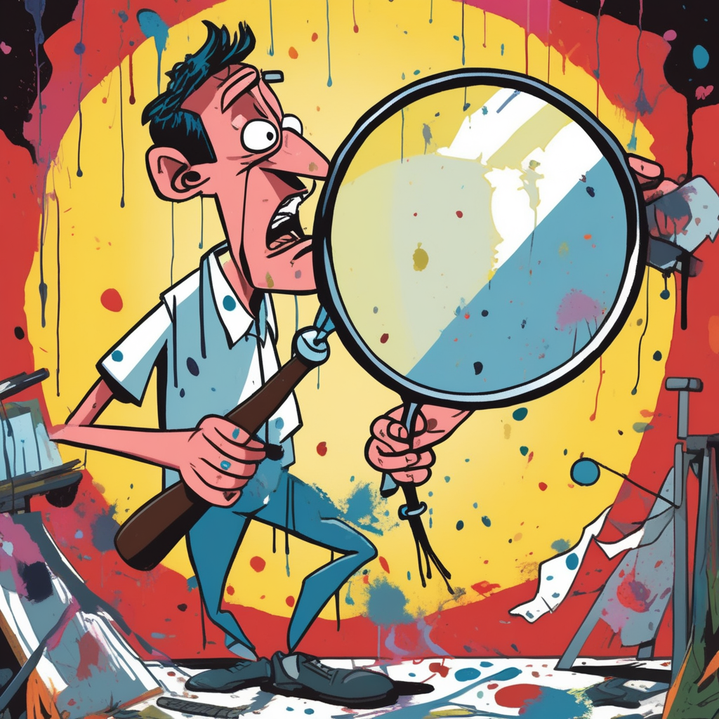 caricature mnemonic english