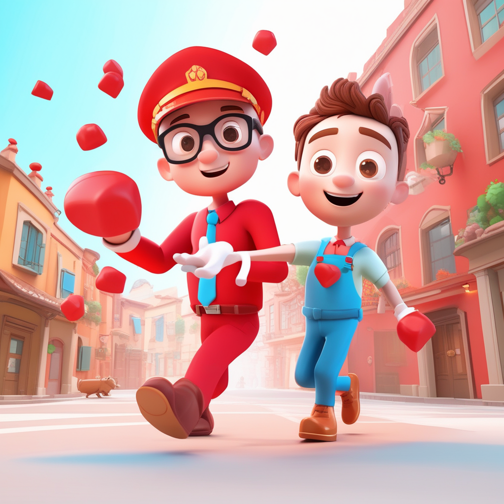 catch him red-handed concept