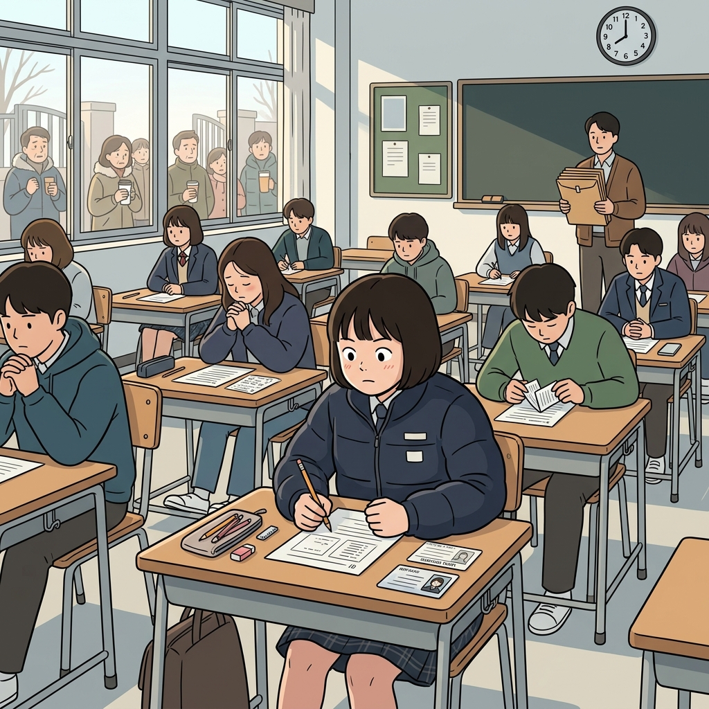college entrance exam concept