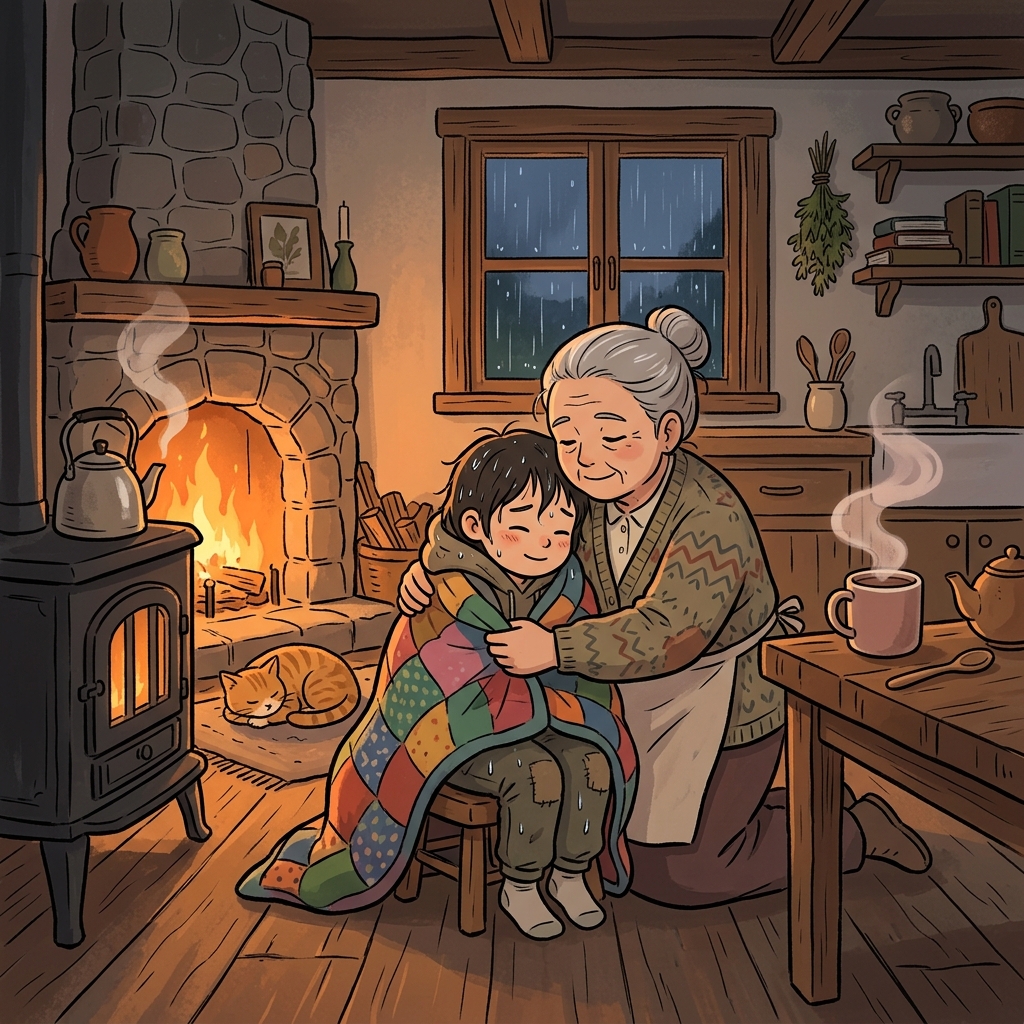 comforting concept