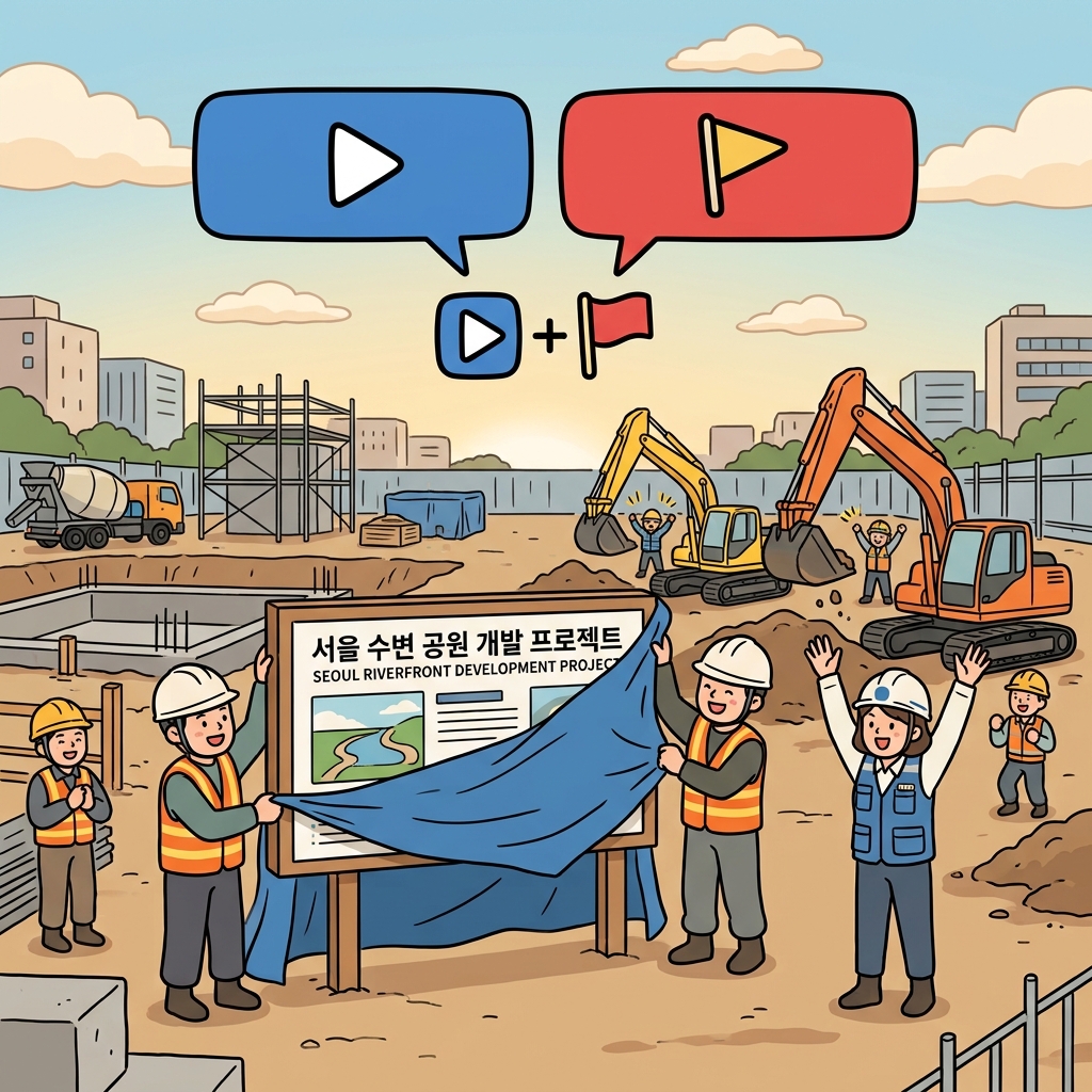 공사는 다음 주 월요일에 시작될 예정이다.