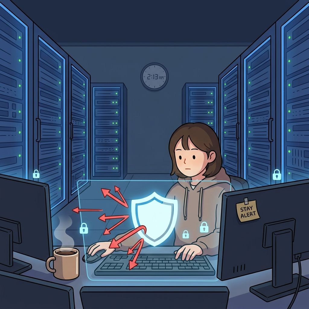 computer security concept