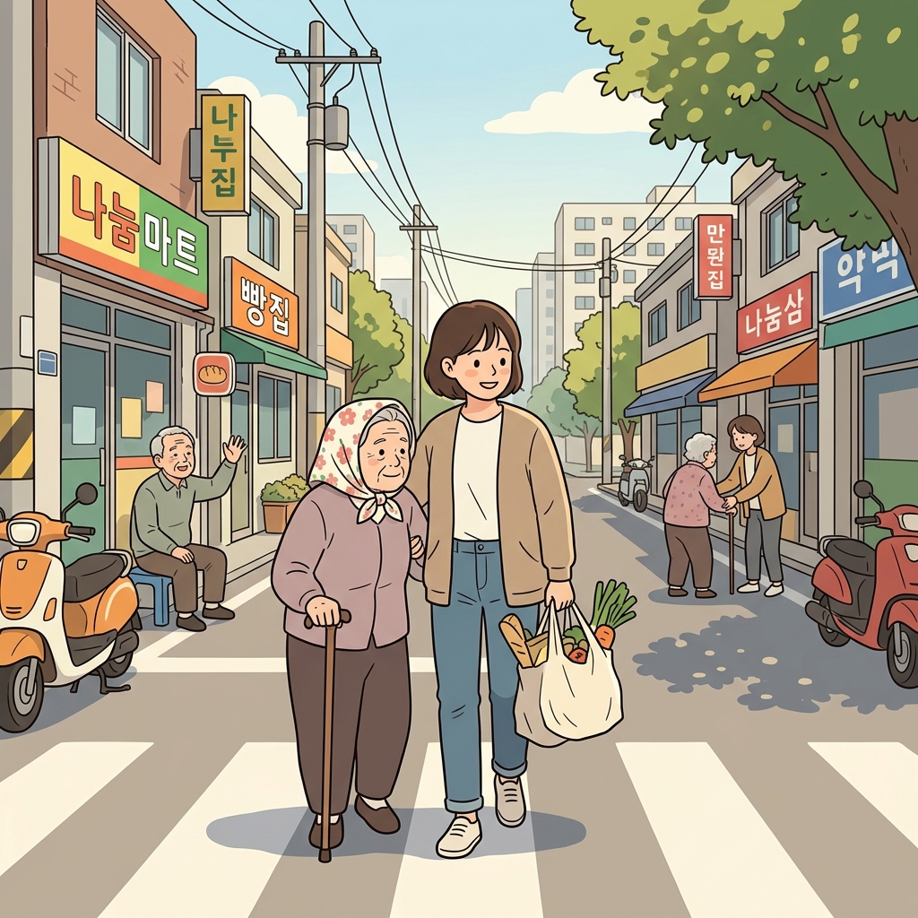 남을 돕는 것은 그녀의 평생 신조였다. ("그래야(Creed) 한다!" → 반드시 지키는 신념)