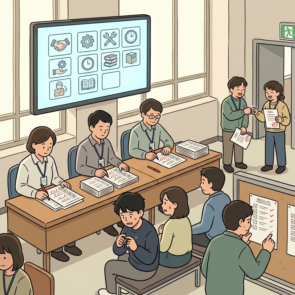 모든 기준은 최종 평가에 영향을 주었고 결국 자격 여부를 결정했다.