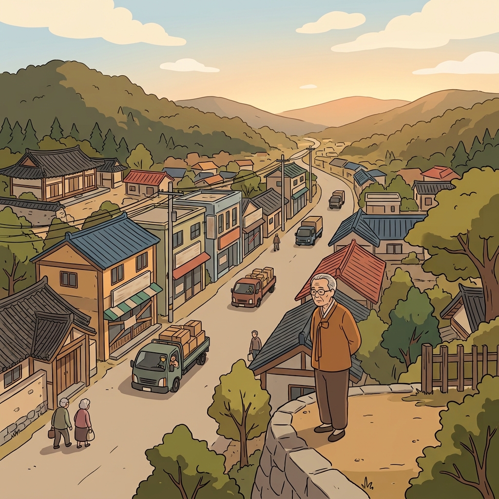 The town's population steadily declined as more families moved to bigger cities.