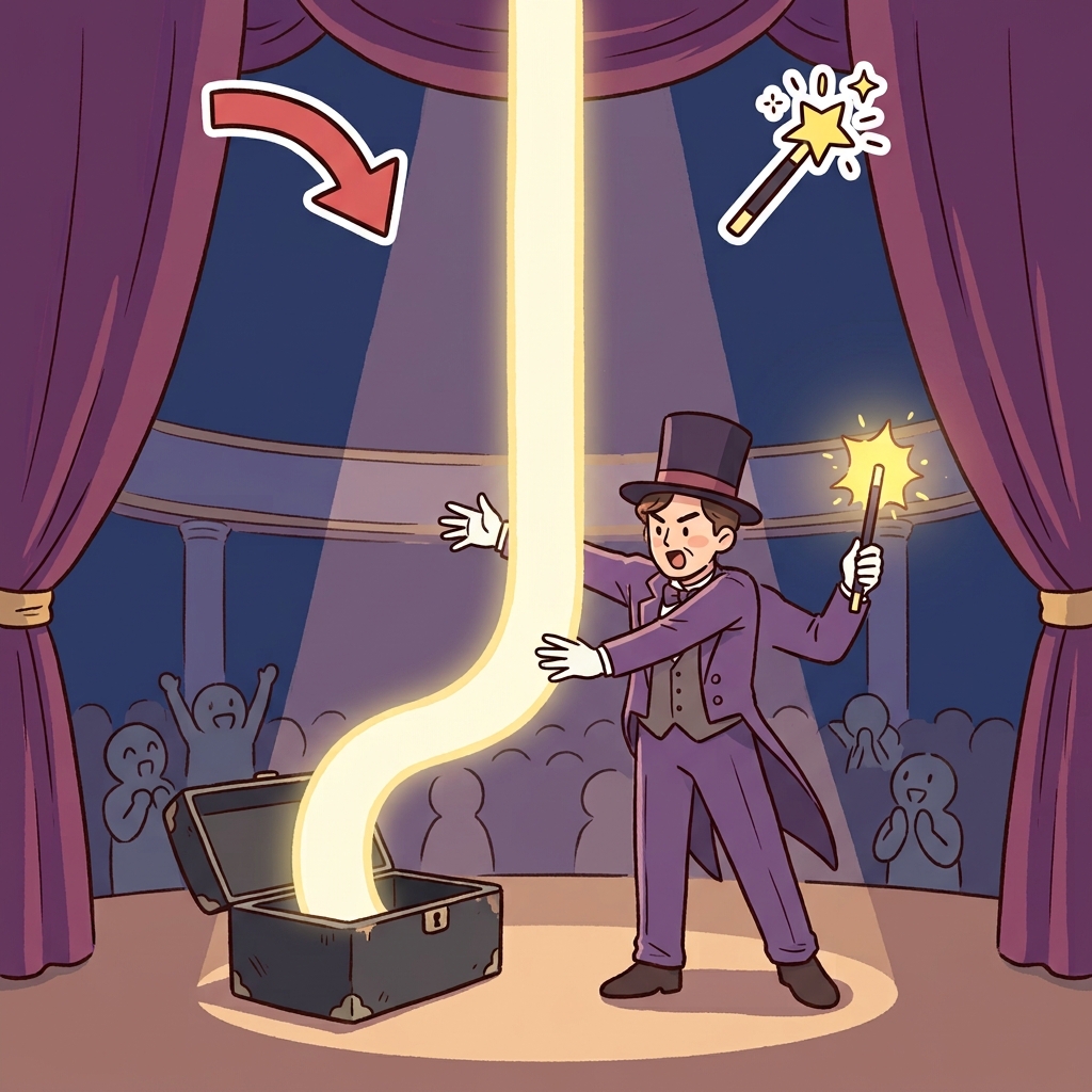 DE(away) + LUDE(play a trick) — to delude someone is to play a magical trick that leads their eyes completely away from the truth.