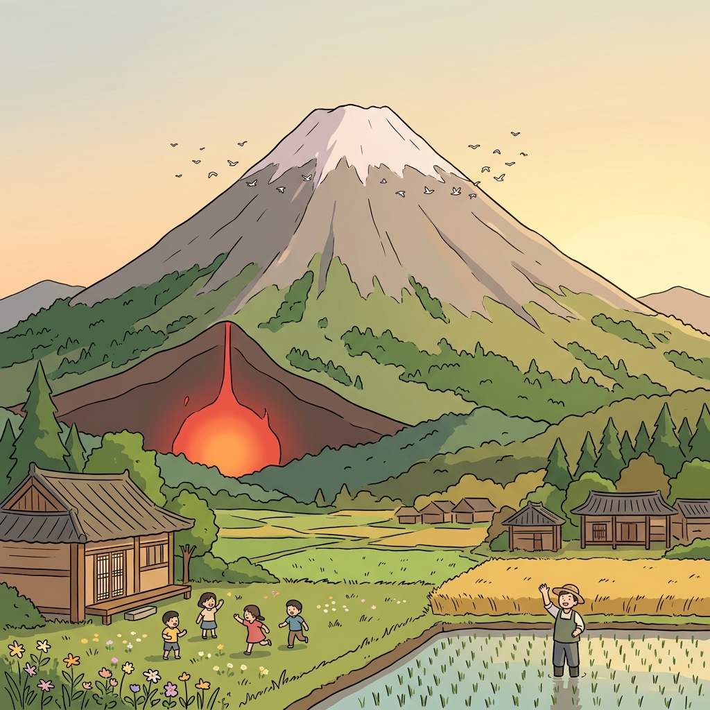 dormant volcano concept