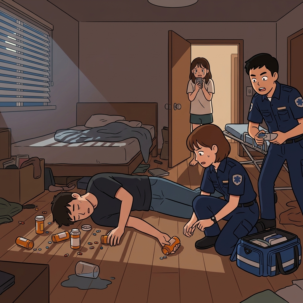 drug overdose concept