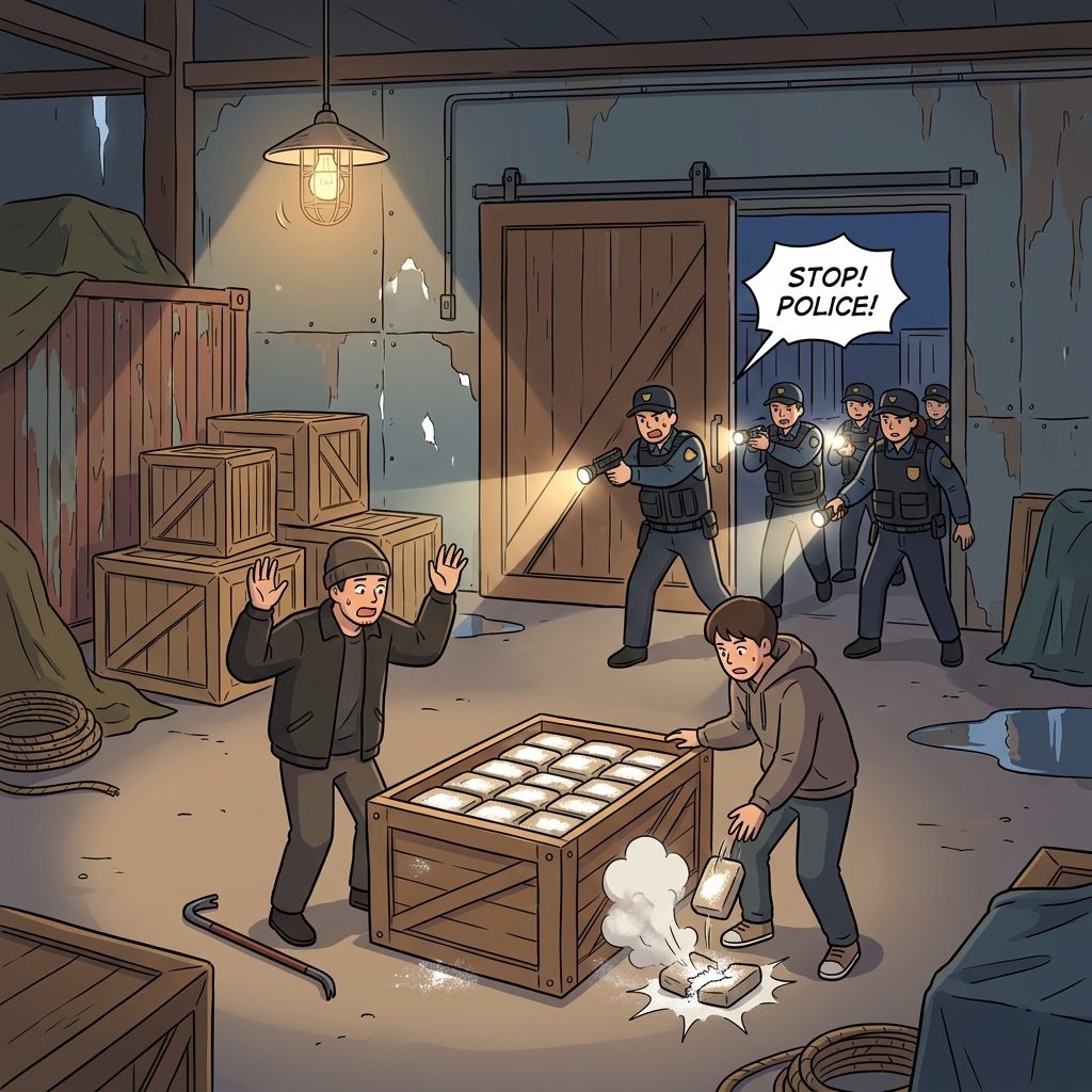 drug trafficking concept