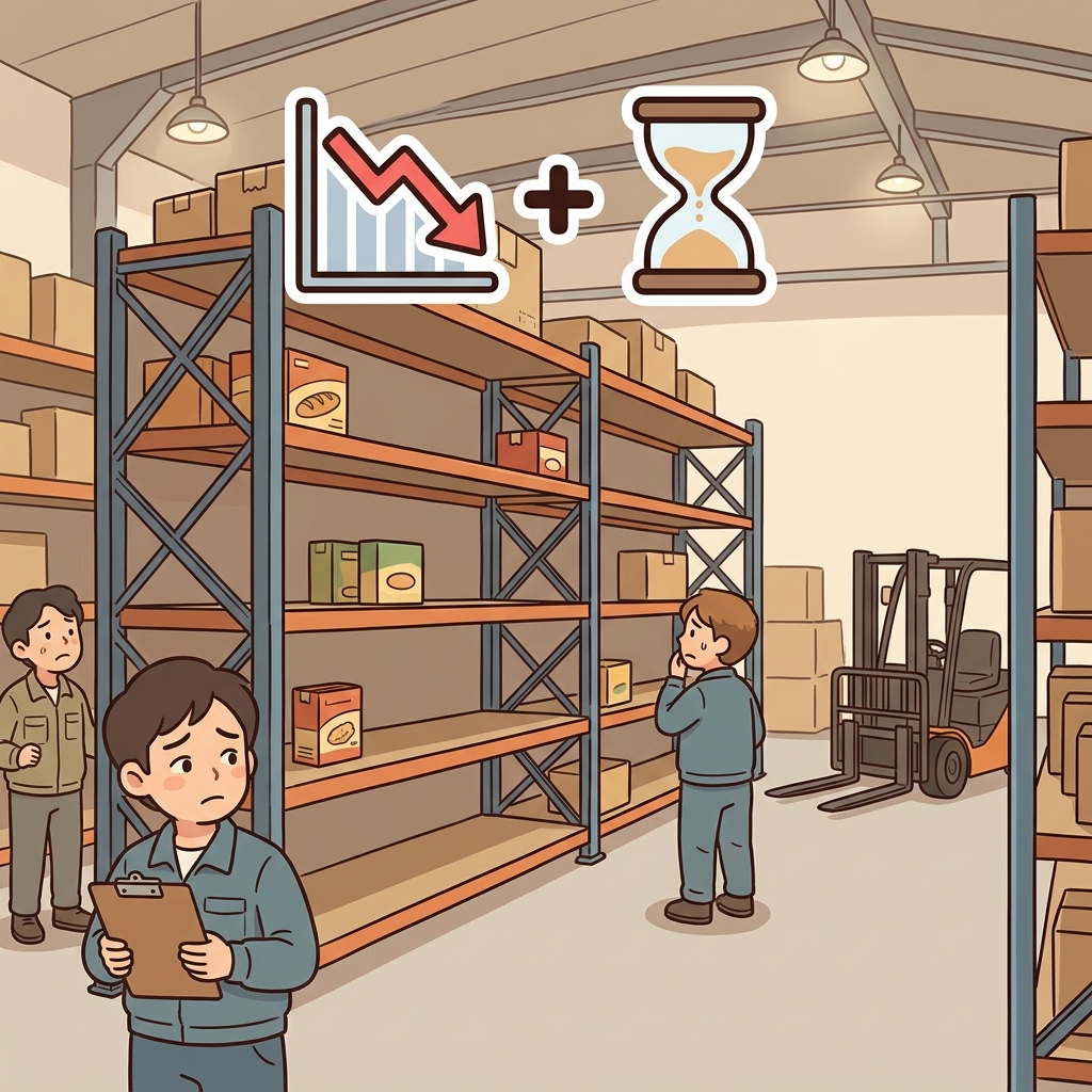 The food supplies dwindled after weeks without deliveries. (📉 Decrease + ⏳ Gradually → Dwindle)