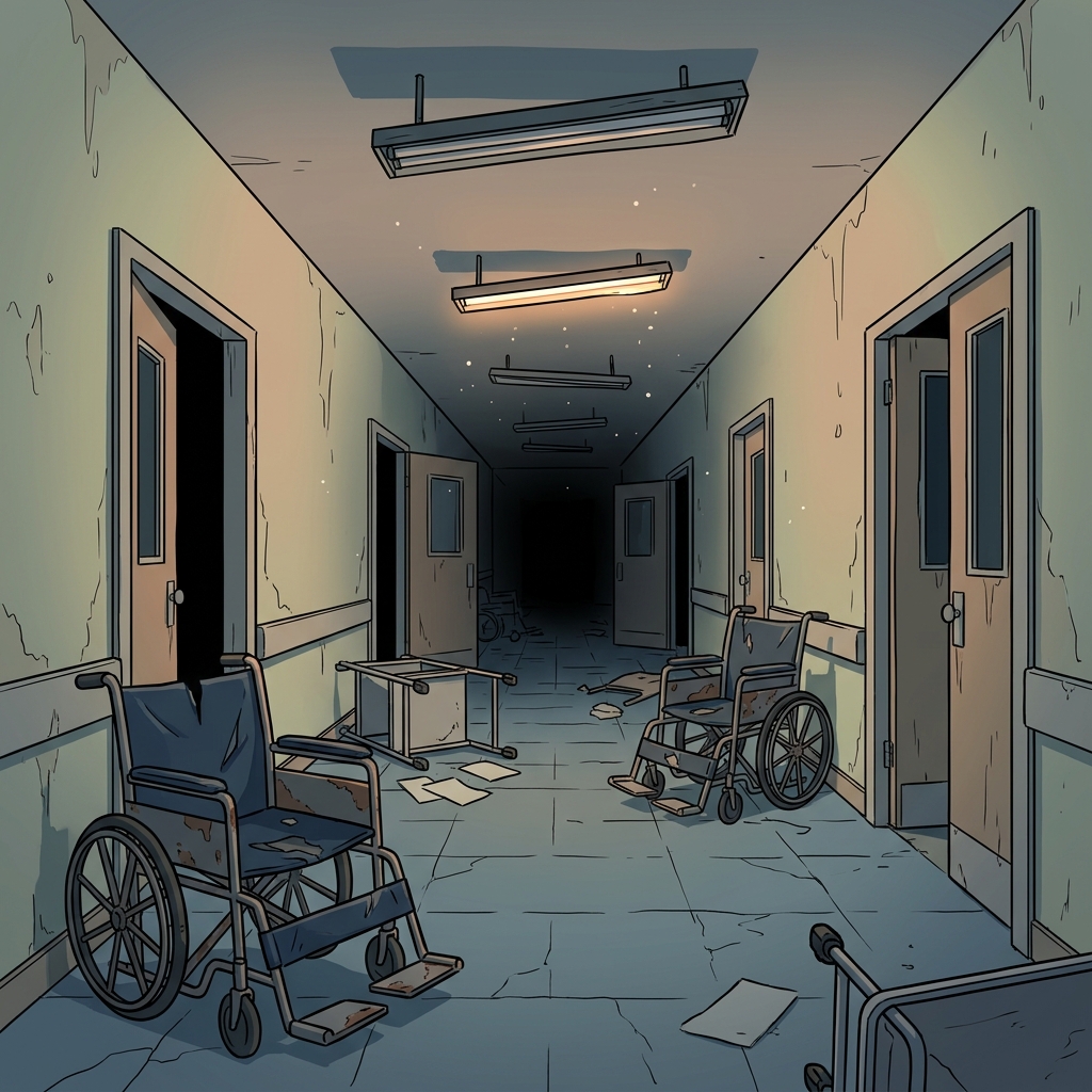Strange and frightening atmosphere