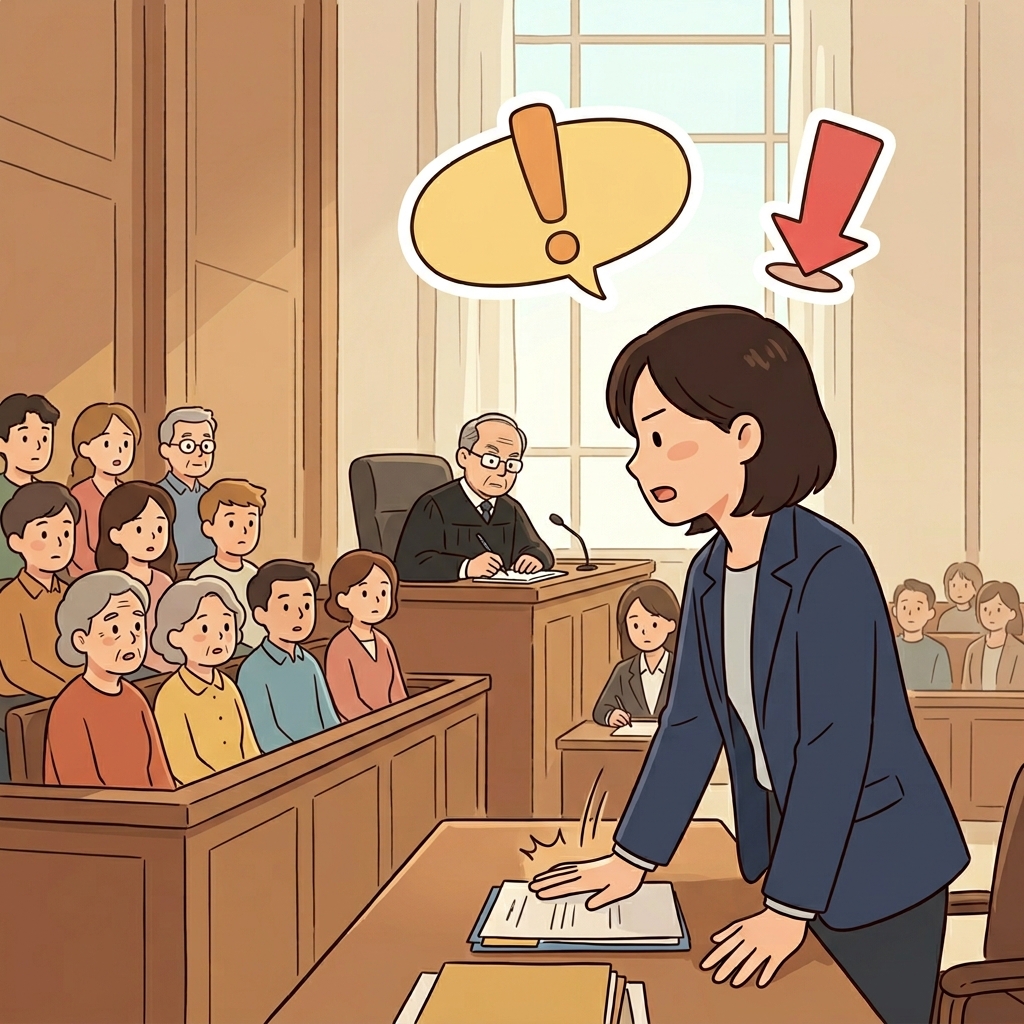 The lawyer emphasized one key piece of evidence during the trial. (EMPHASIZE ≈ "IMPORTANT! FOCUS HERE!")