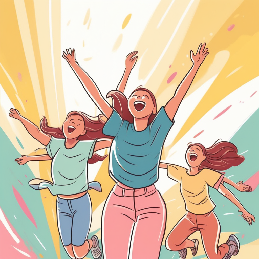 exhilaration concept