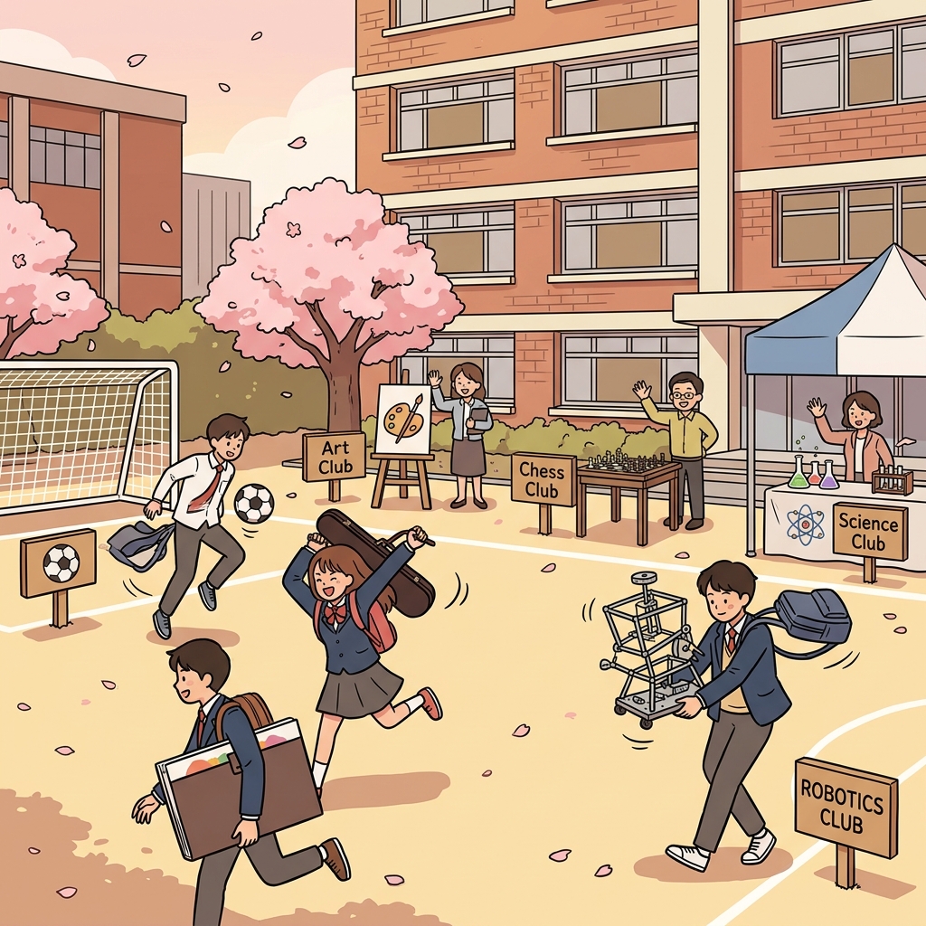extracurricular activity concept
