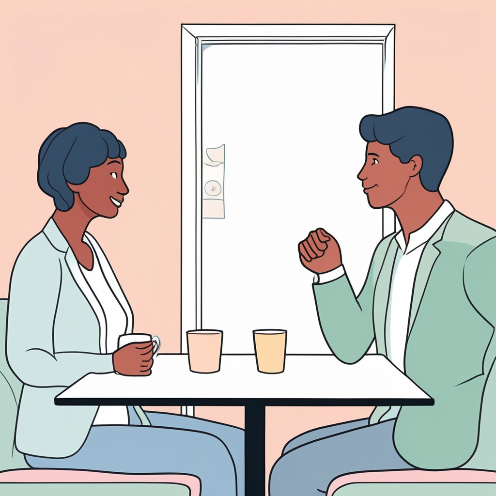 face-to-face concept