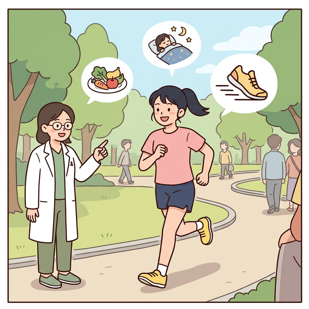 운동은 건강을 유지하는 중요한 요인이다. ("팩트(Fact)가 되는 요소!" → 결과를 만드는 중요한 요인)