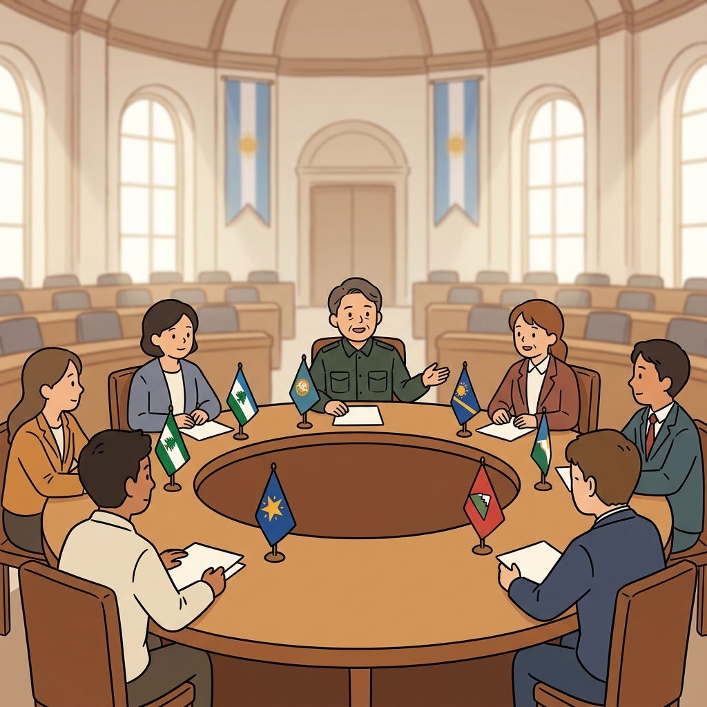 그 연방은 여러 주를 하나의 중앙정부 아래로 통합했다.