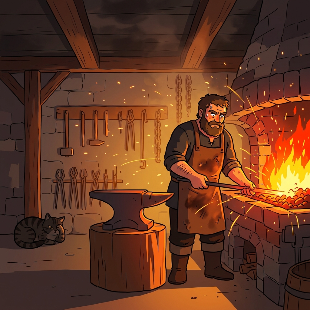 fiery concept