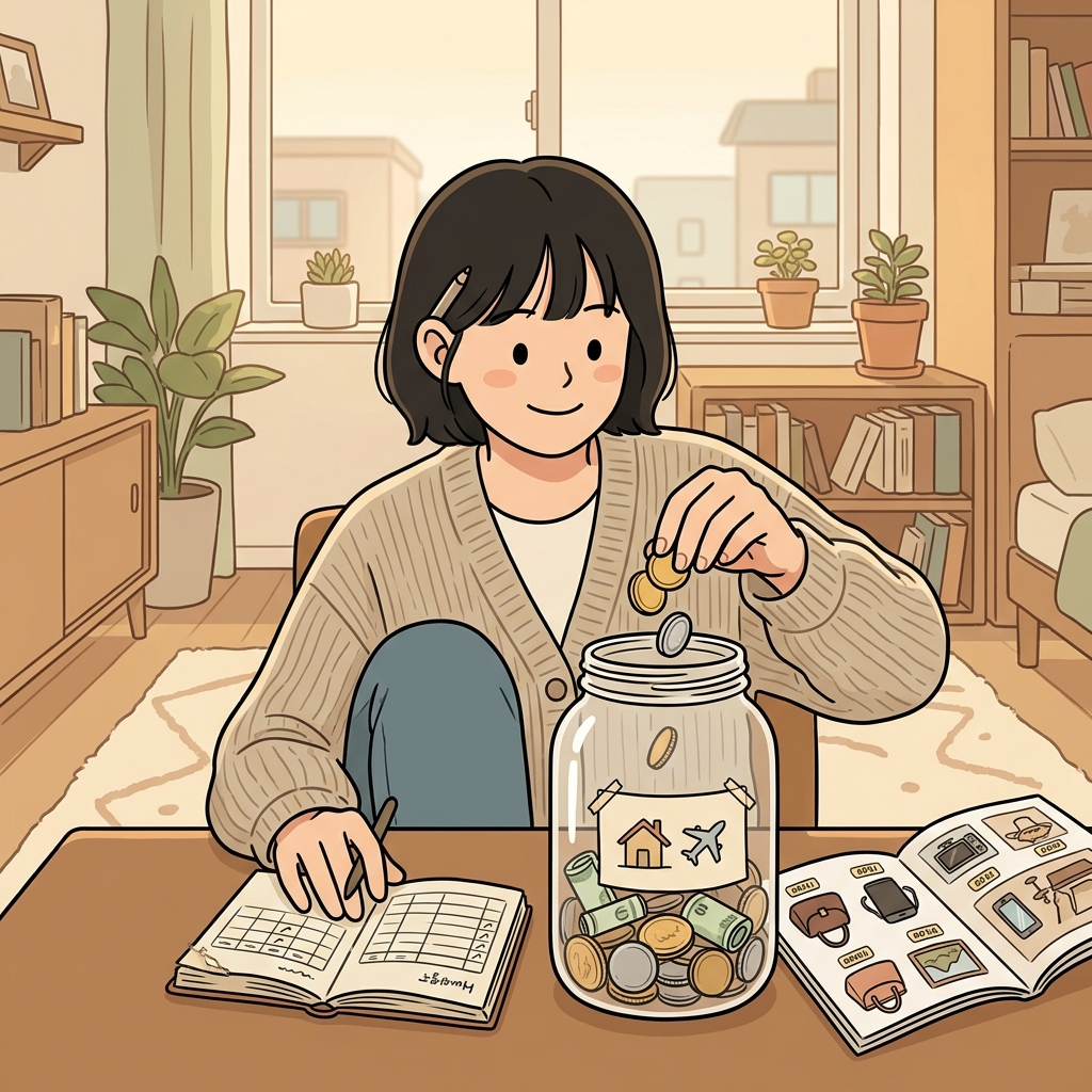 그녀의 검소함 덕분에 첫 집을 살 만큼 돈을 모을 수 있었다.