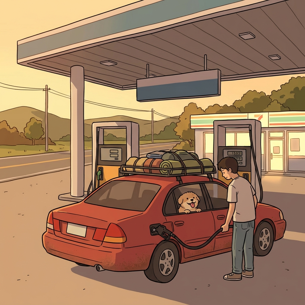 gas station concept