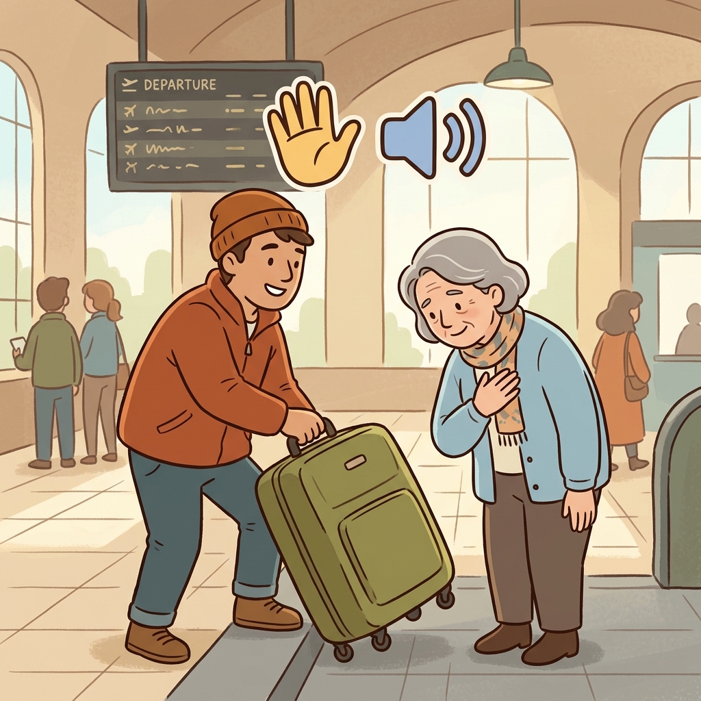 gesture mnemonic english