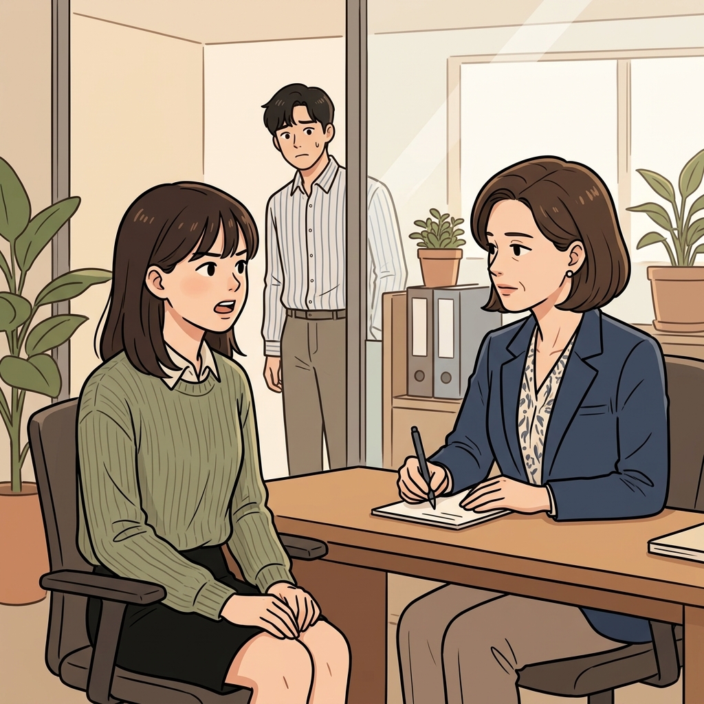 한 직원이 반복적인 괴롭힘을 신고하자 회사는 괴롭힘(harassment) 사건을 즉시 조사했다.