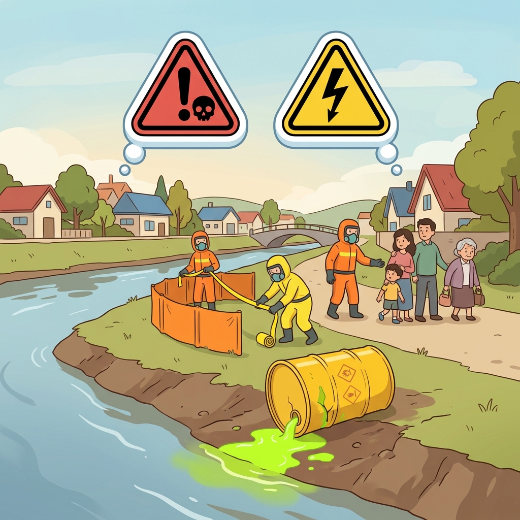 hazard mnemonic english