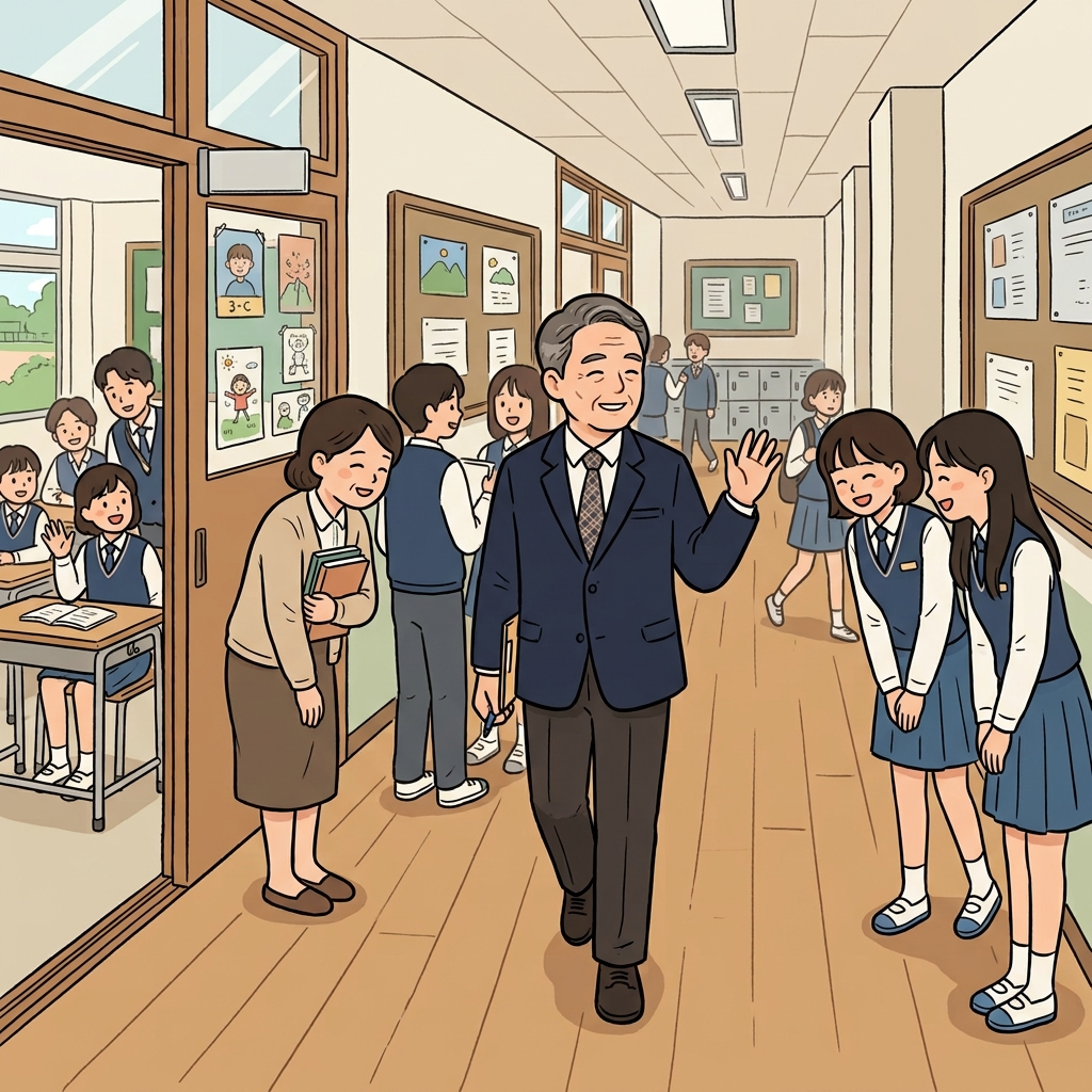 교장(headmaster)은 학교의 머리(head)는 항상 모범을 보여야 한다고 모두에게 말했다. (head(머리, 우두머리) + master(책임자) → 학교의 최고 책임자)